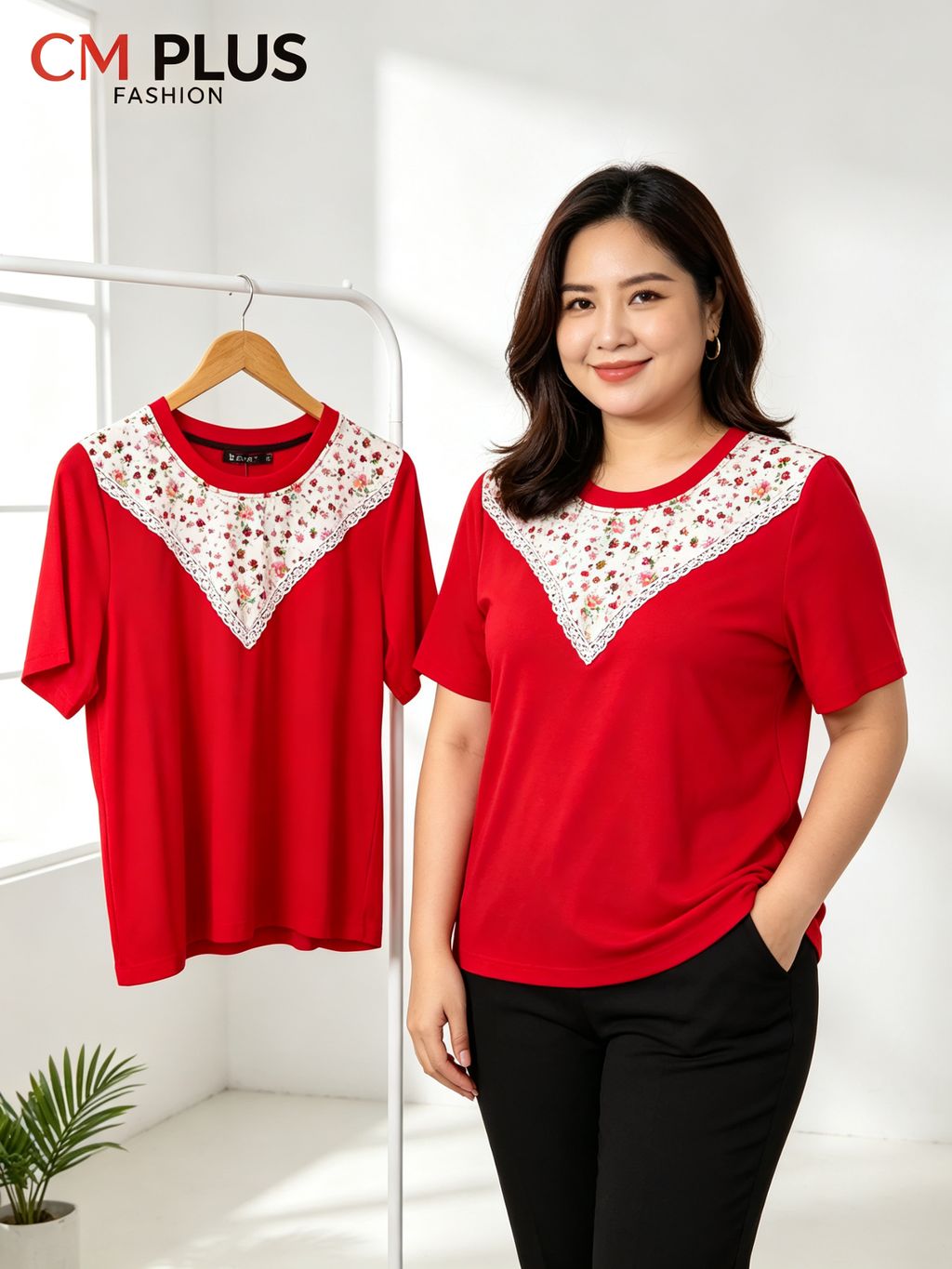 red_floral_lace_combo