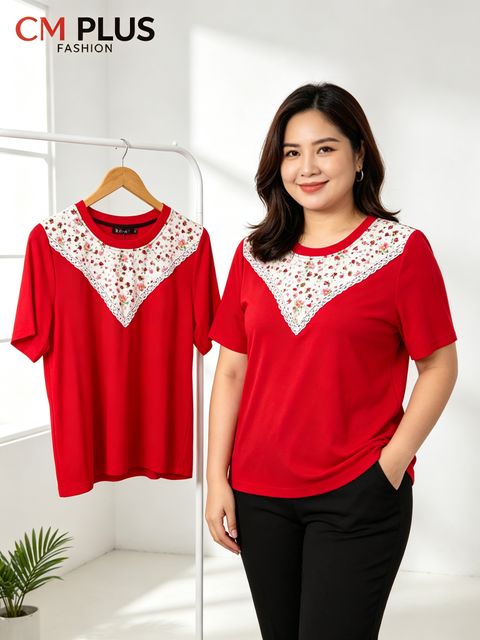 red_floral_lace_combo