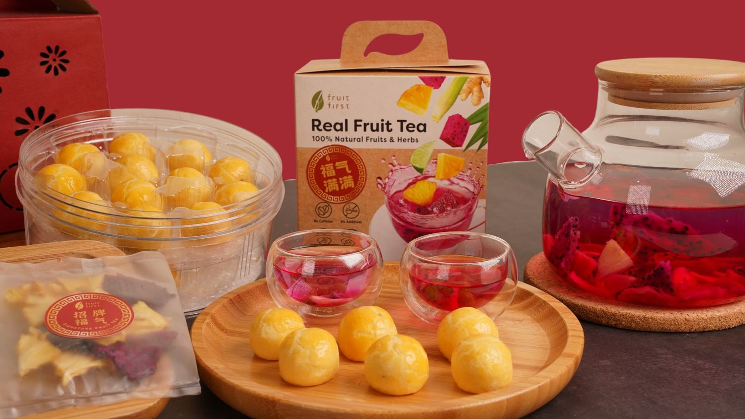 Fruit First: Real Fruit Tea 100% Product of Muar, Johor, Malaysia | Custom made your Giftset