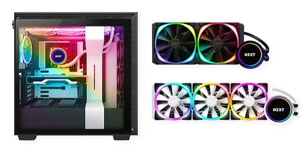 NZXT Kraken X63 280mm RGB AIO Liquid CPU Cooler - Desktop Overview 1