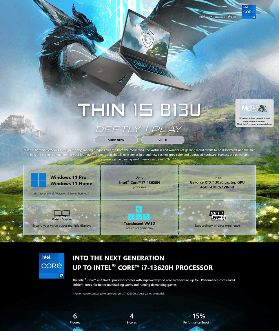 B13UC-3605 technical features 1