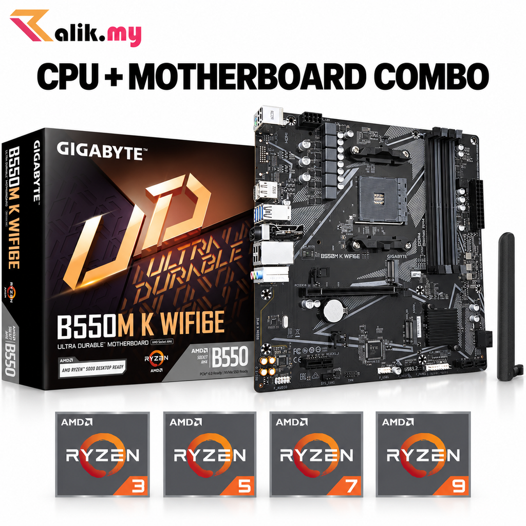 gigabyte-b550m-k-wifi6e-amd-am4-mainboard-combo