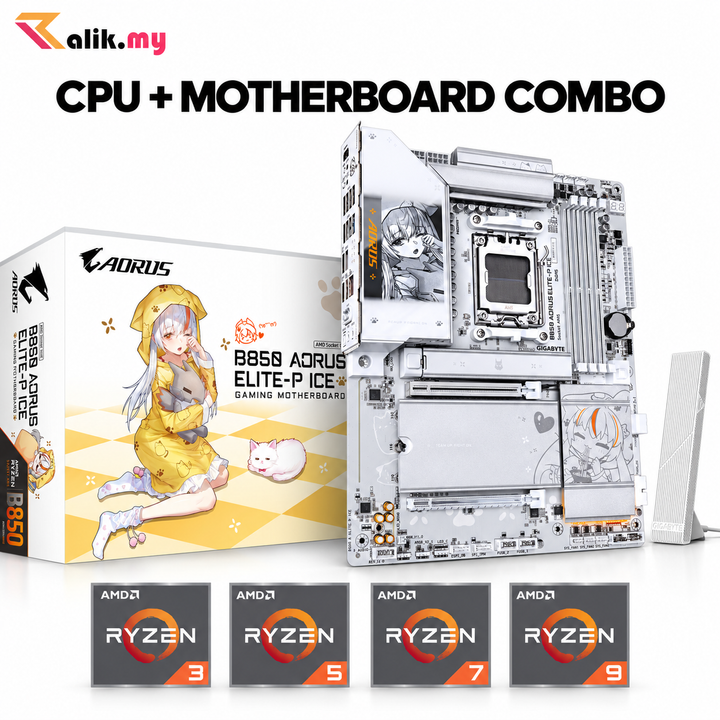 gigabyte-b850-aorus-elite-p-ice-amd-am5-mainboard-combo