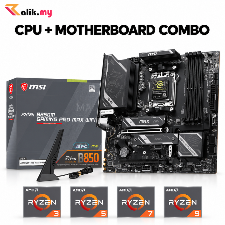 msi-b850m-gaming-pro-max-wifi-amd-am5-mainboard-combo