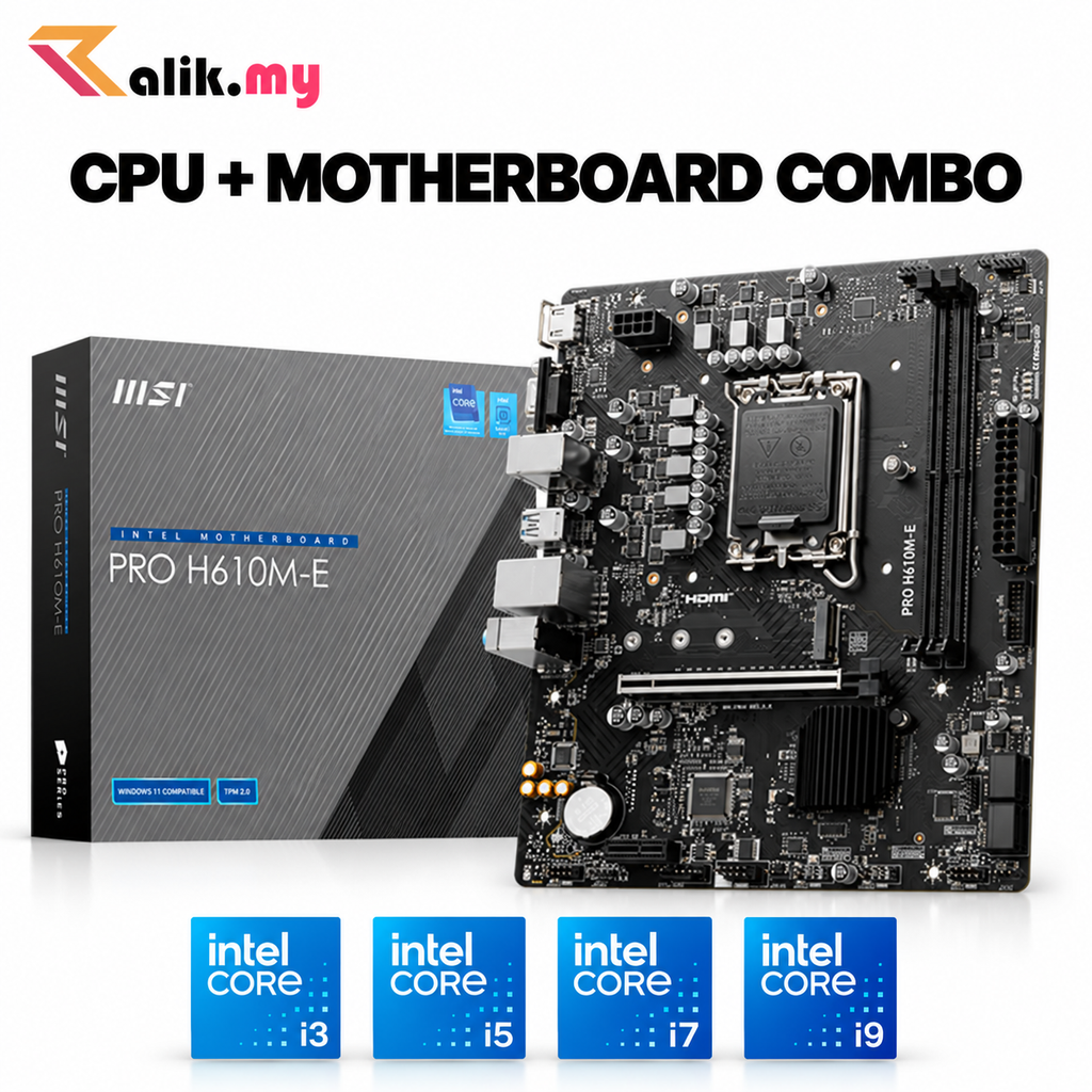 msi-pro-h610m-e-ddr5-intel-lga1700-mainboard-combo