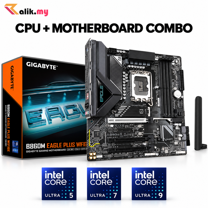 gigabyte-b860m-eagle-plus-wifi6e-intel-lga1851-mainboard-combo