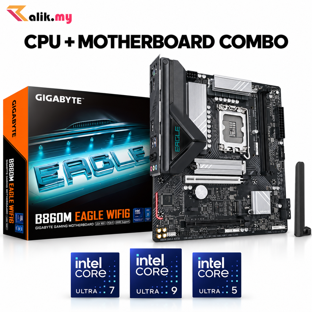 gigabyte-b860m-eagle-wifi6-intel-lga1851-mainboard-combo