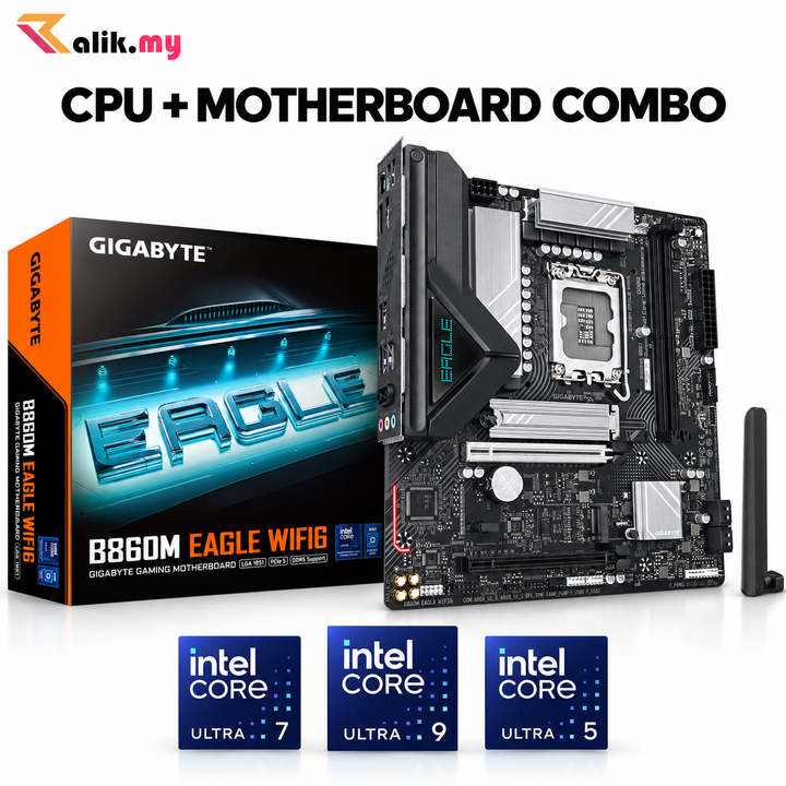 gigabyte-b860m-eagle-wifi6-intel-lga1851-mainboard-combo