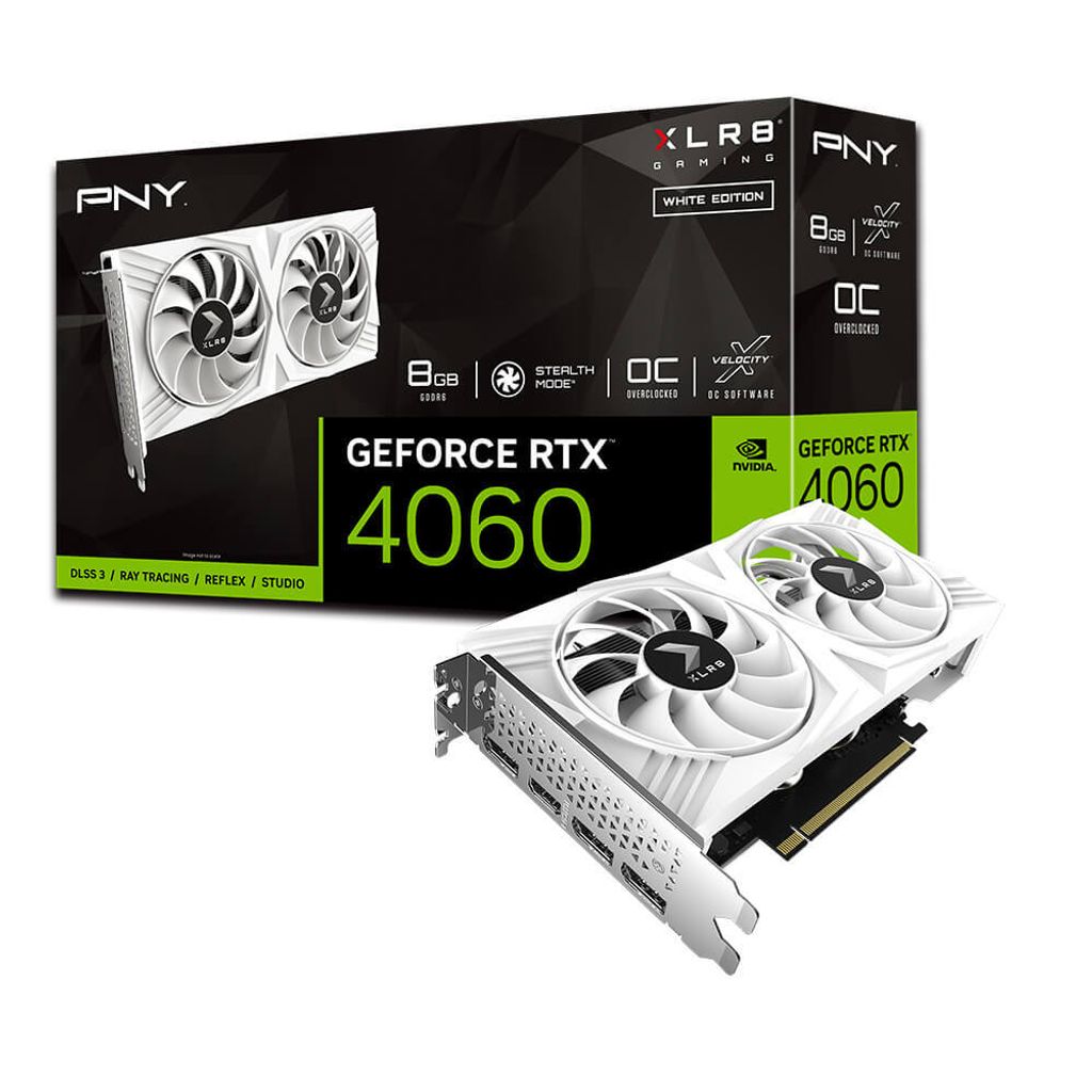 PNY GeForce RTX 4060 8GB XLR8 Gaming VERTO RGB TRIPLE FAN