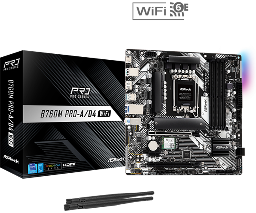 B760M Pro-AD4 WiFi(M1)