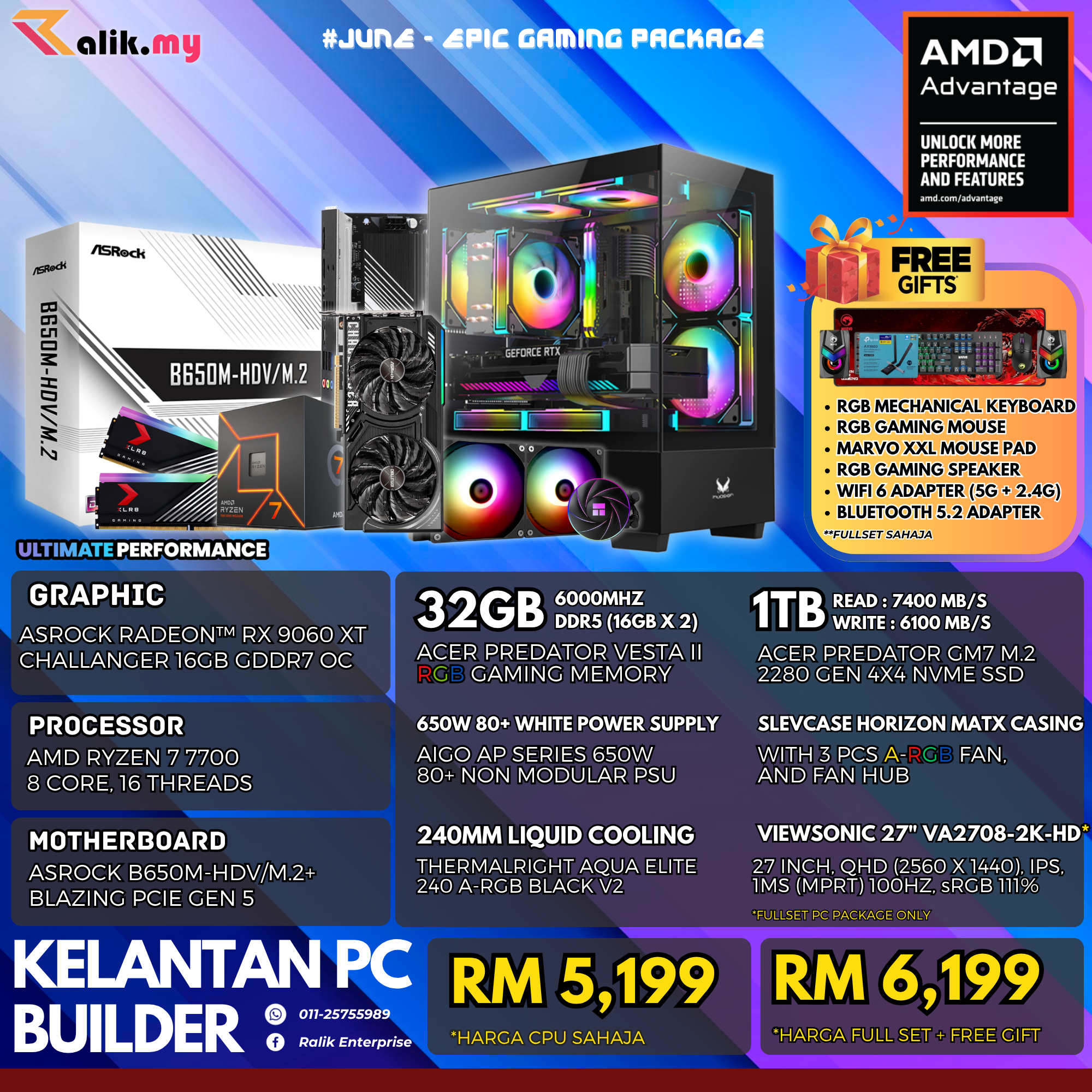 v5 Radeon 9060XT-7700 Package 