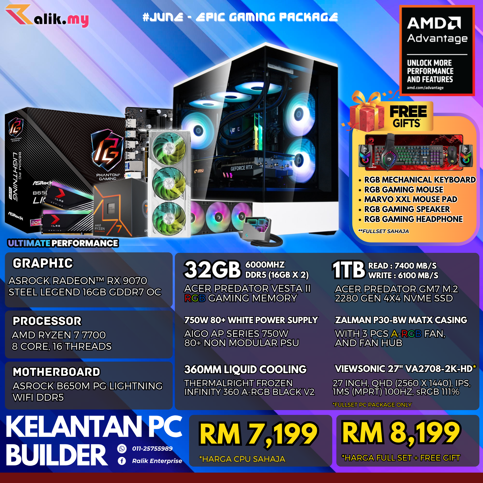 v5 Radeon 9070-7700X Package 