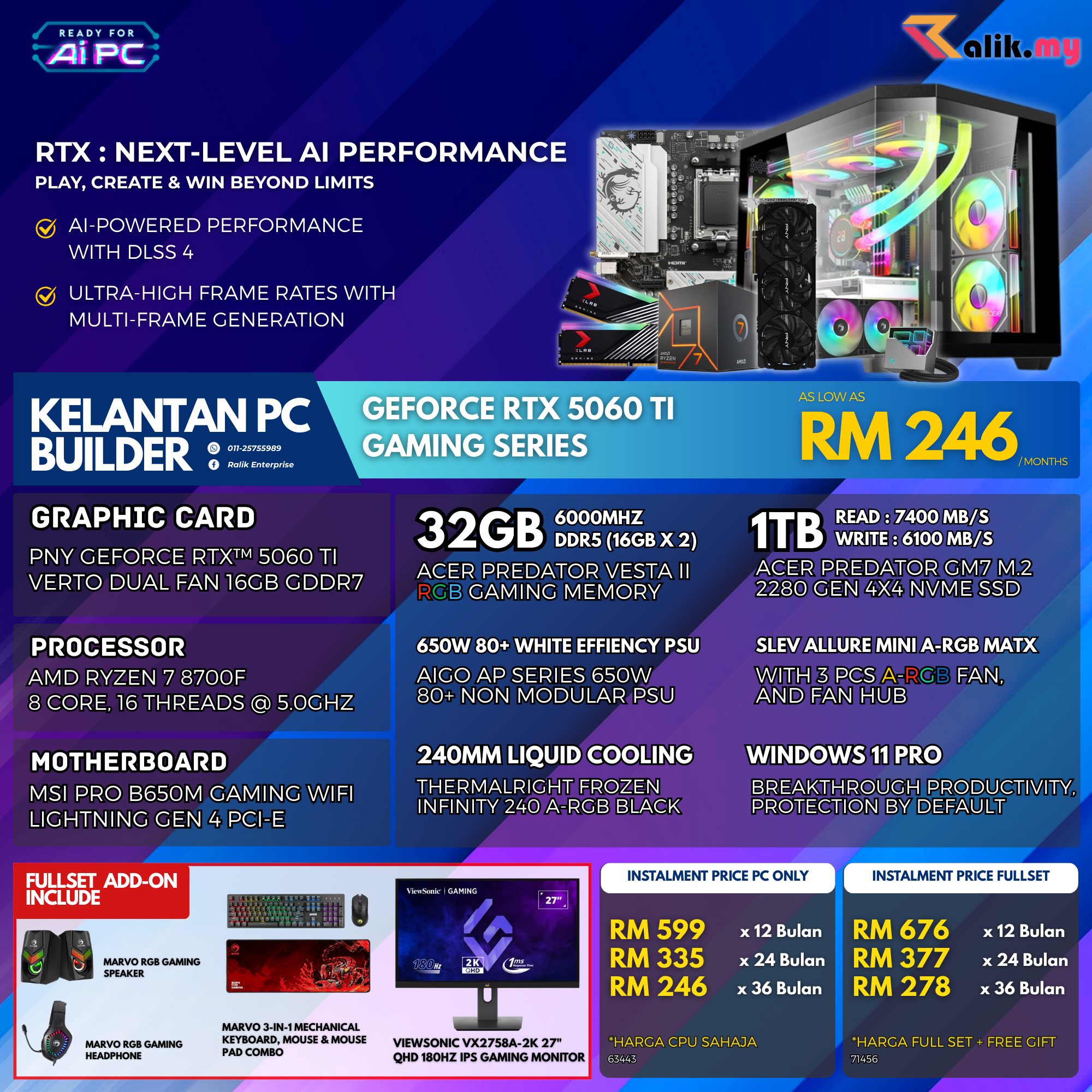 V6 EVENT  RTX5060TI - 3