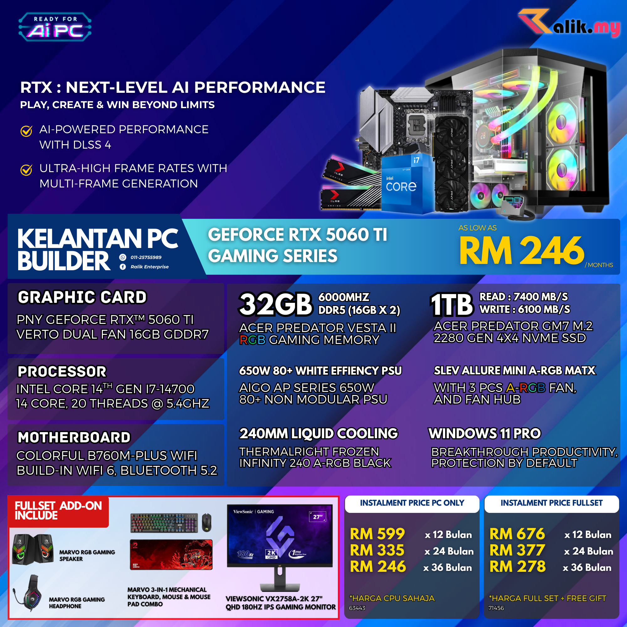 V6 EVENT  RTX5060TI - 4