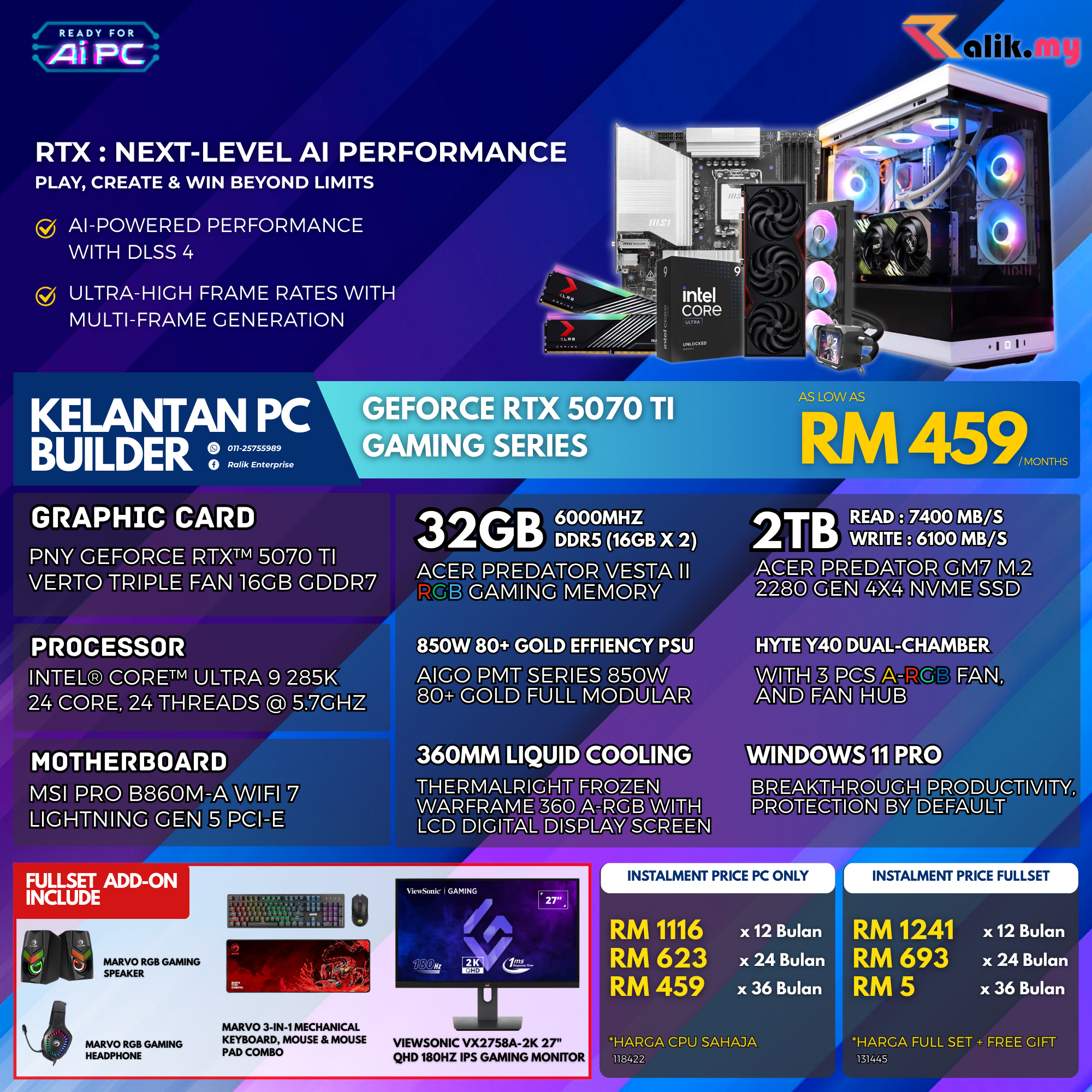 V6 EVENT  RTX5070TI - 3