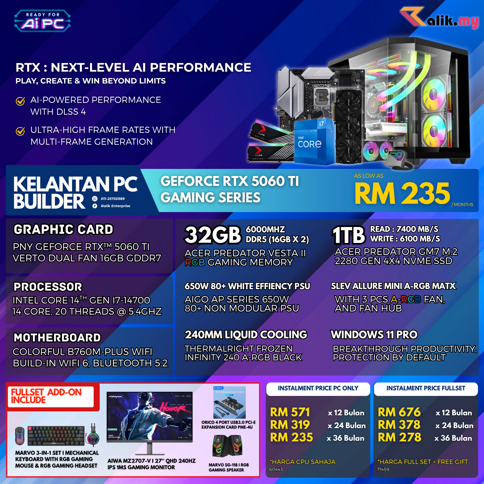V6 EVENT  RTX5060TI - 4