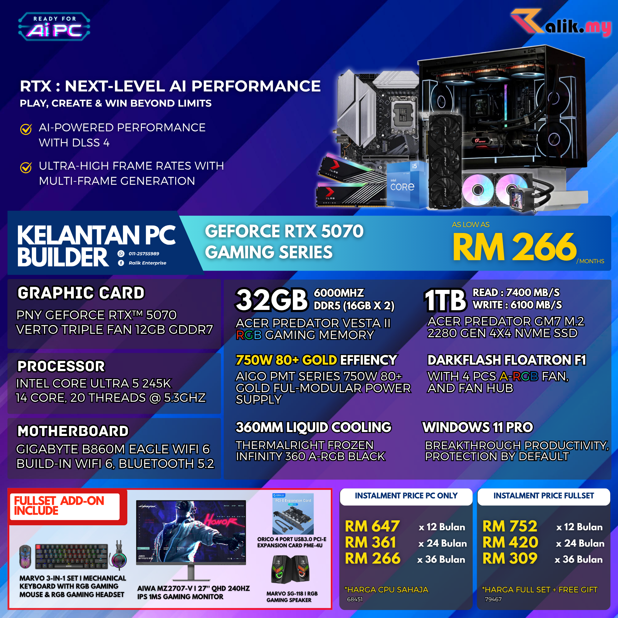 V6 EVENT  RTX5070 - 2