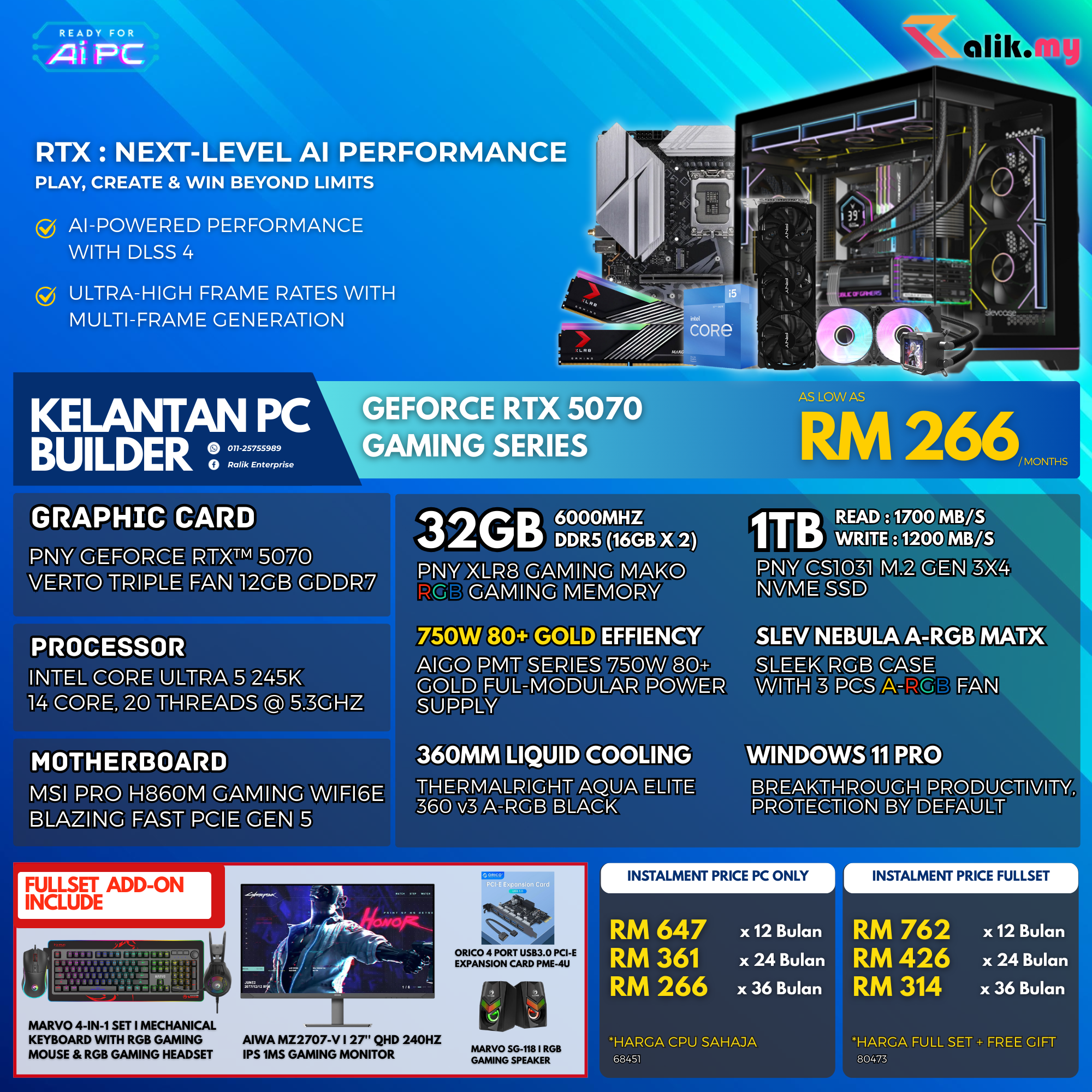 V6 EVENT  RTX5070 - 2