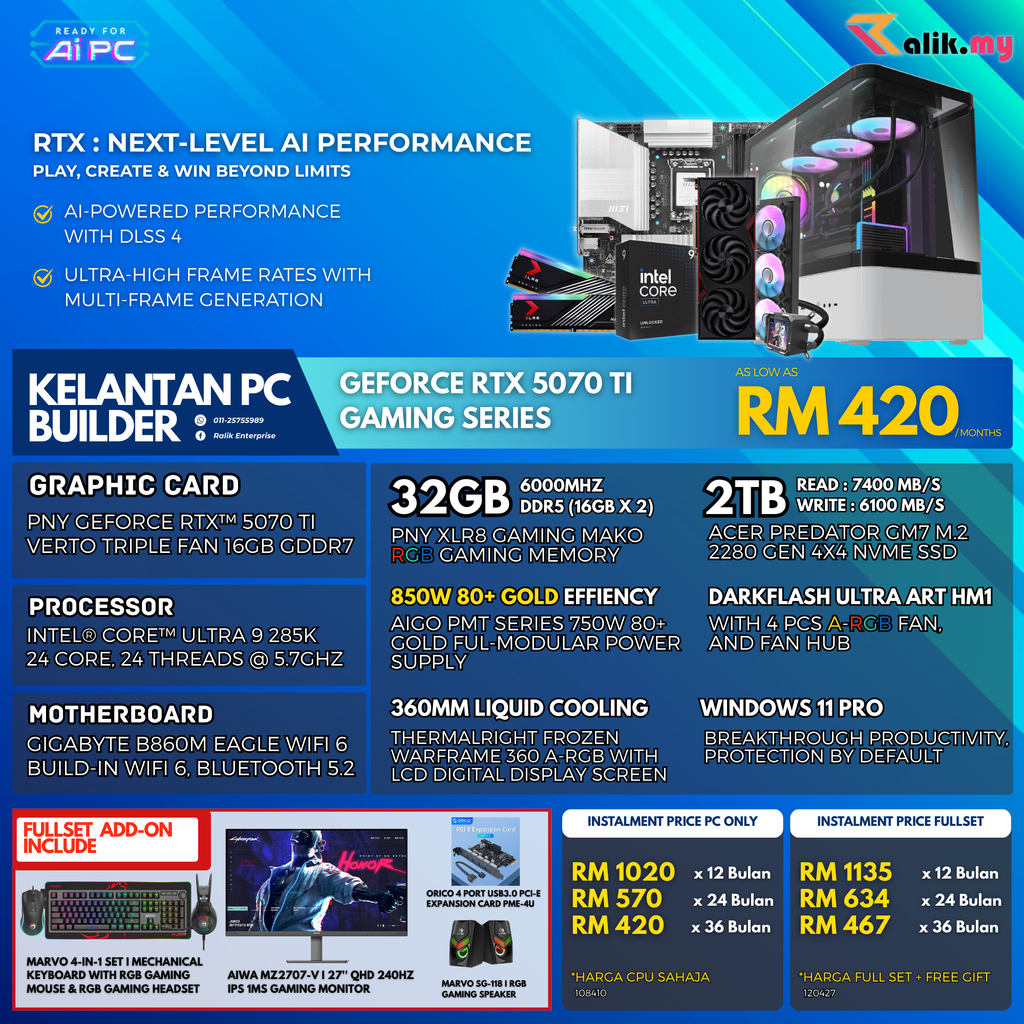 V6 EVENT  RTX5070TI - 3