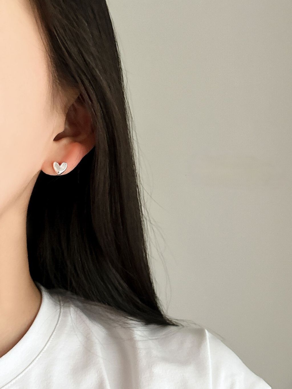 E126 貝殼愛心耳環 (5)