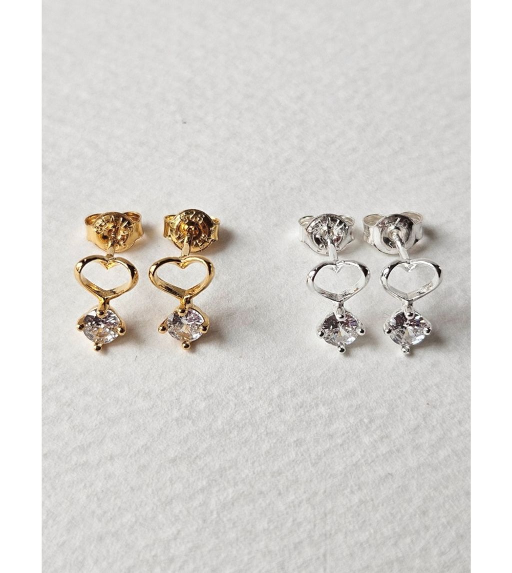E131 愛心鑽耳環 (5)
