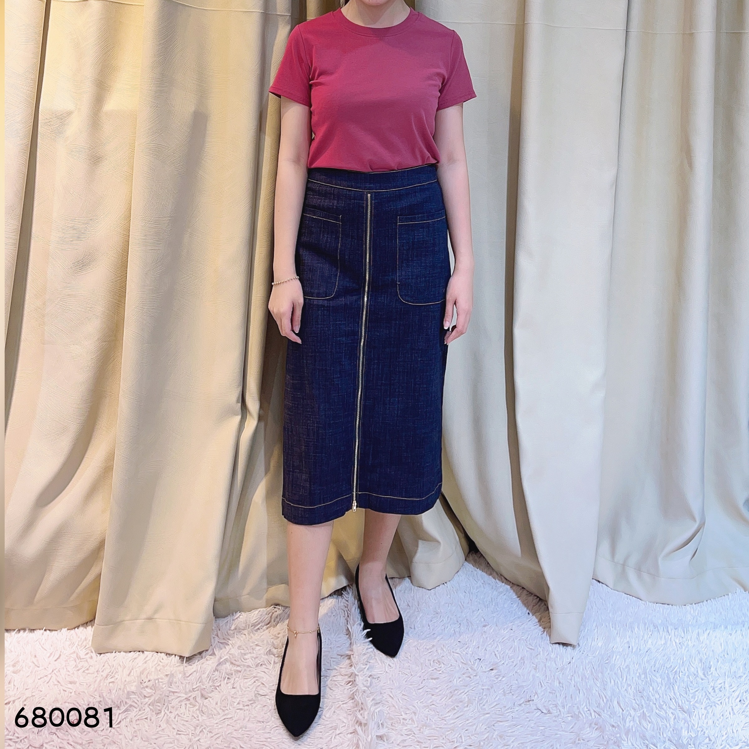 Raw Hem Zip Fly Button Closure Girls Mini Denim Skirt – Paris Girls  Collection