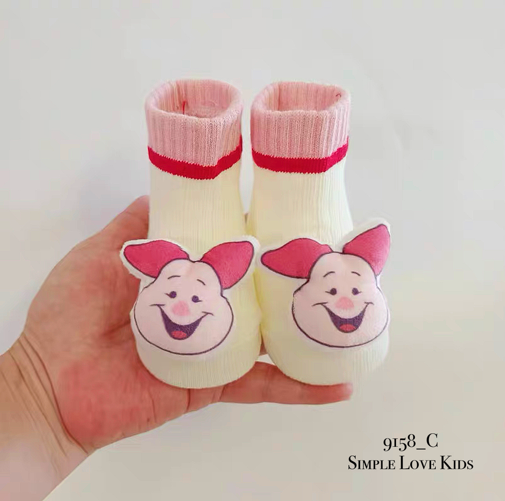 Cute Cartoon Newborn Baby Socks calcetines Kids