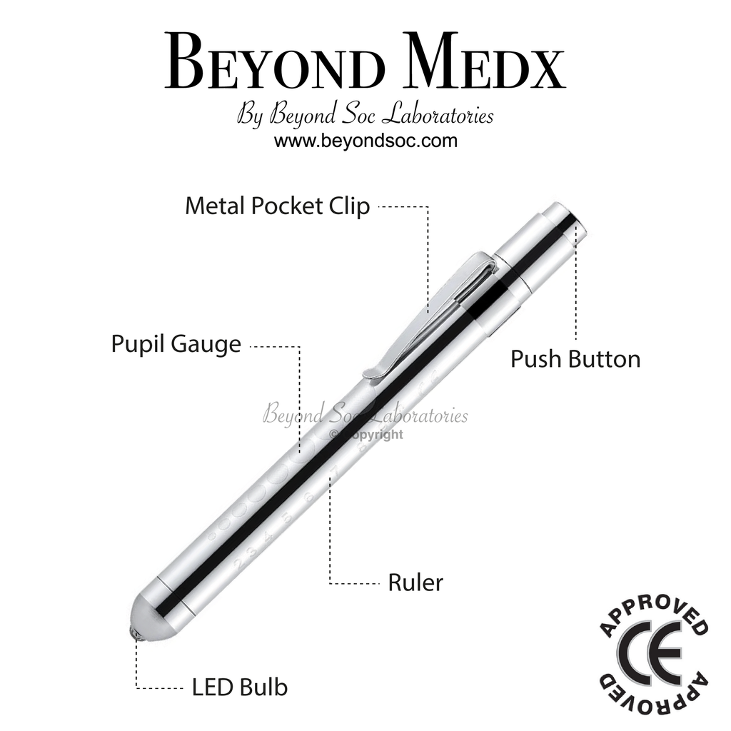 Beyond Medx LED Medical Pen Torch [BMXPT001S] Beyond Medx