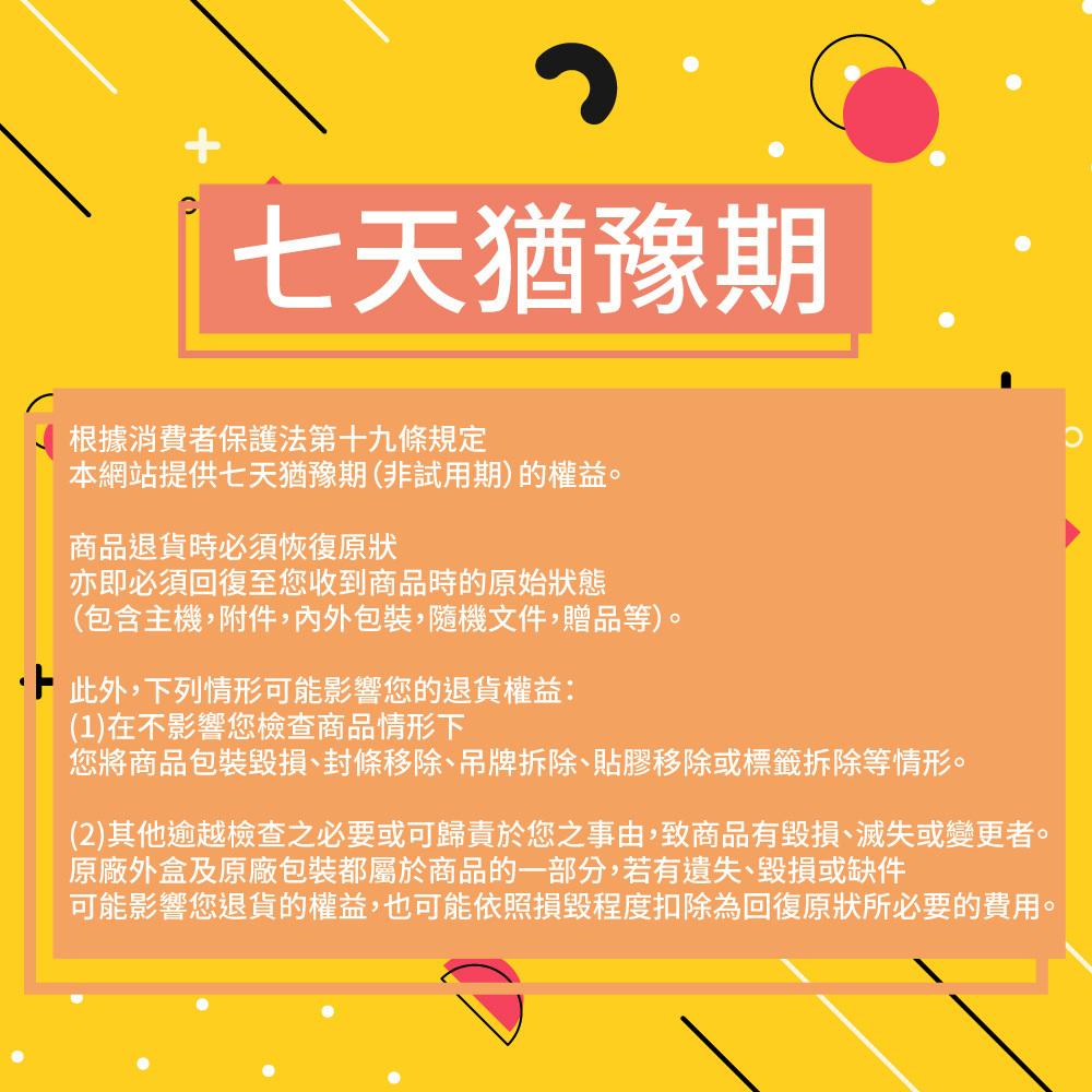 七天猶豫期