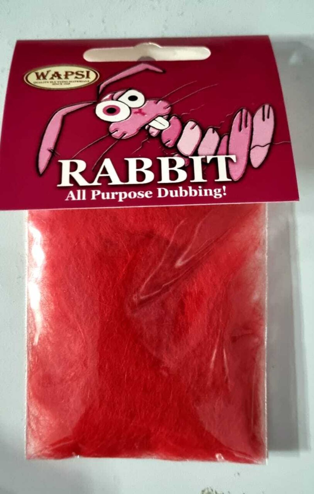 Wapsi Rabbit Dubbing Red