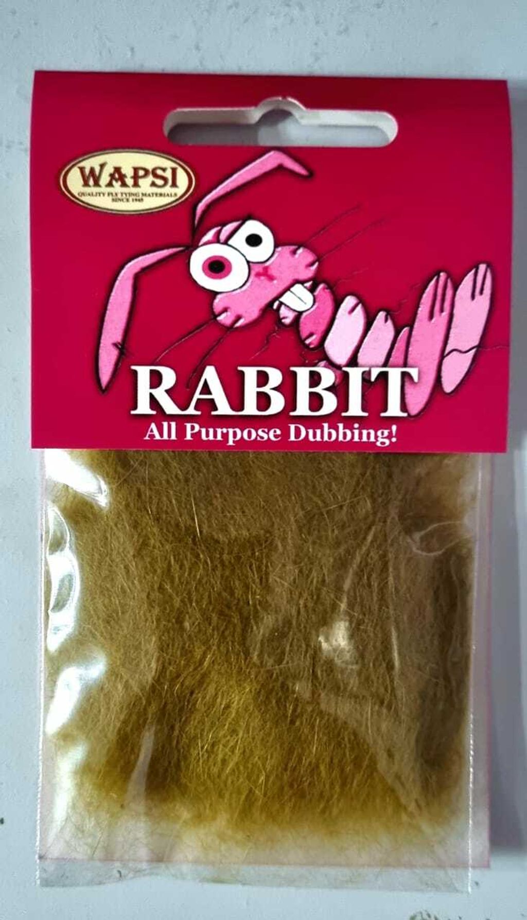 Wapsi Rabbit Dubbing Brown Olive