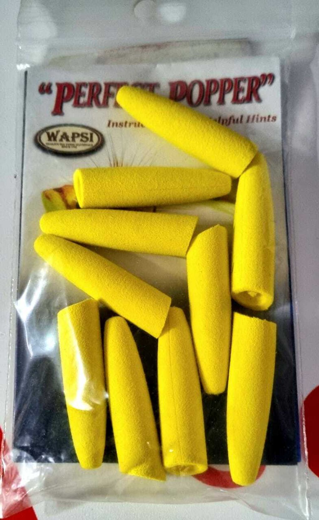 Wapsi Soft Pencil Poppers Yellow