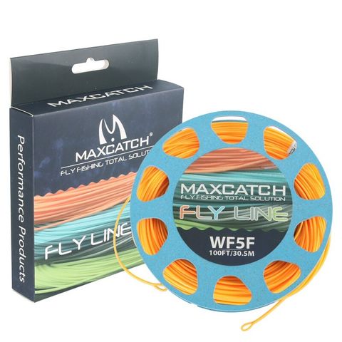 weight-forward-floating-100ft-fly-line-with-loops-with-box-and-line-spool