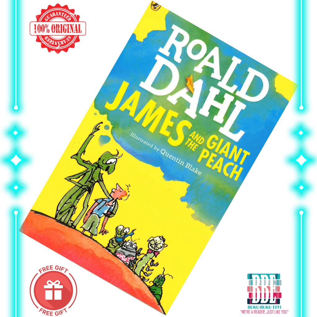 James and the Giant Peach by Roald Dahl, Quentin Blake (Illustrator) 97801413714297