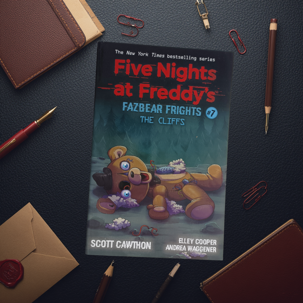 The Cliffs (Five Nights at Freddy’s Fazbear Frights #7) by Scott Cawthon 9781338703917 (1)