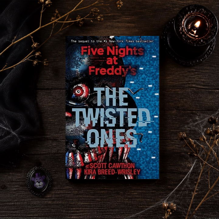 The Twisted Ones (Five Nights at Freddy's #2) by Scott Cawthon, Kira Breed-Wrisley 9781338139303 flat lay