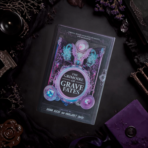 The Grimoire of Grave Fates by Hanna Alkaf , Margaret Owen [HARDCOVER] 9780593427453 (1)