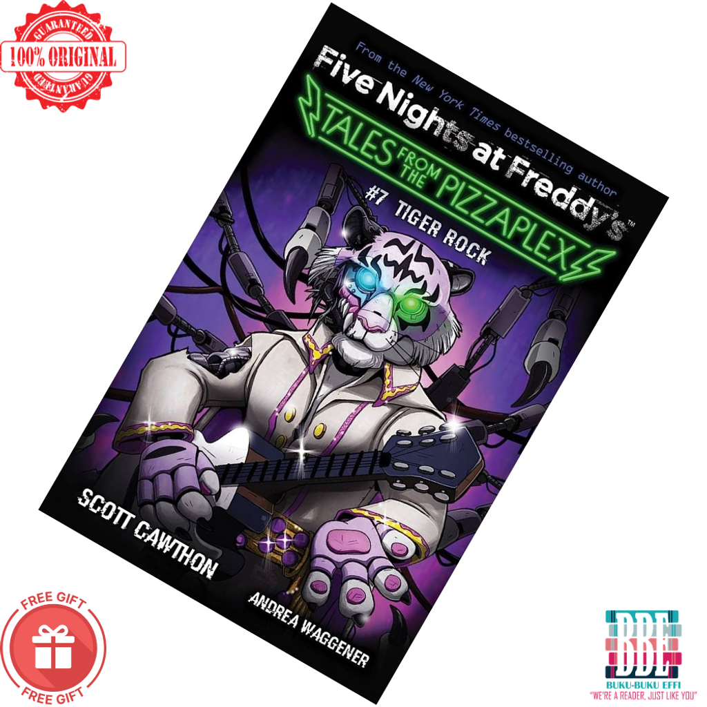 Five Nights at Freddy's Tiger Rock (Tales from the Pizzaplex, #7) by Scott Cawthon , Kelly Parra ,  Andrea Waggener 9781338871357