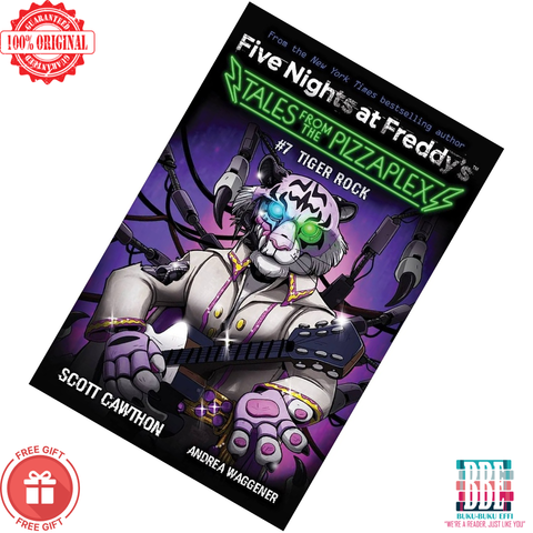 Five Nights at Freddy's Tiger Rock (Tales from the Pizzaplex, #7) by Scott Cawthon , Kelly Parra ,  Andrea Waggener 9781338871357