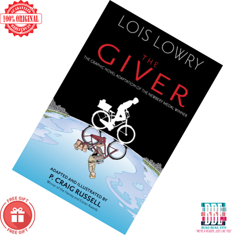The Giver Graphic Novel by Lois Lowry, P. Craig Russell  (Adaptor, Illustrator) 9781328575487