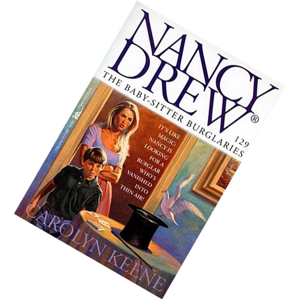 The Baby-Sitter Burglaries (Nancy Drew Mystery Stories #129) by Carolyn Keene 9780671505073.jpg