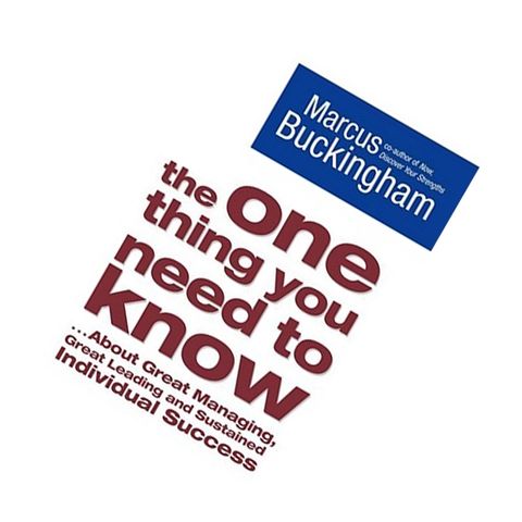 The One Thing You Need to Know by Marcus Buckingham 9781416502968.jpg