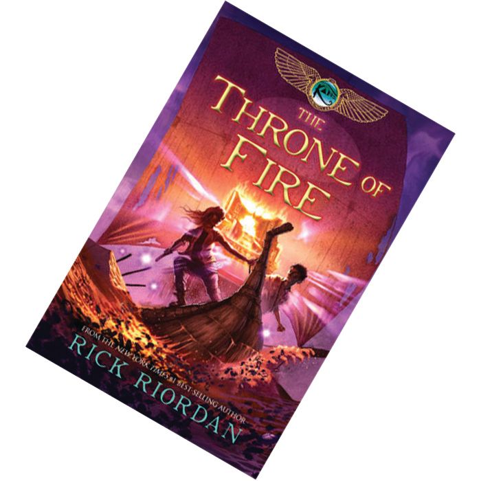The Throne of Fire (The Kane Chronicles #2) by Rick Riordan [HARDCOVER] 9781423140566.jpg
