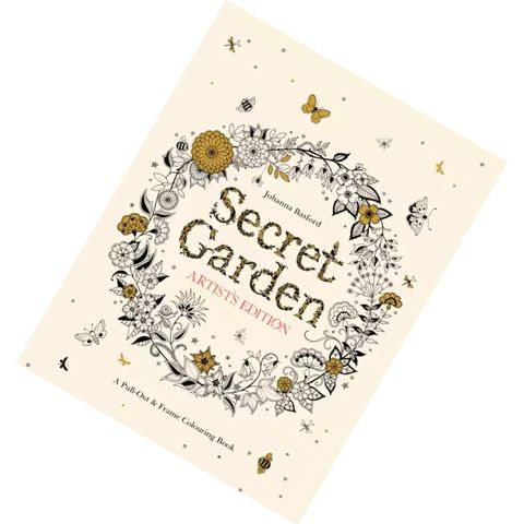 Secret Garden Artist's Edition A Pull-Out And Frame Colouring Book (Uk Edition) 9781780677309.jpg