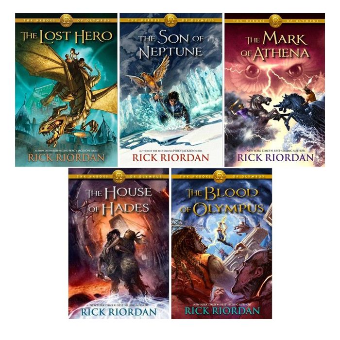 The Heroes of Olympus (Book #1-#5) by Rick Riordan [Hardcover] 2000000747156.jpg