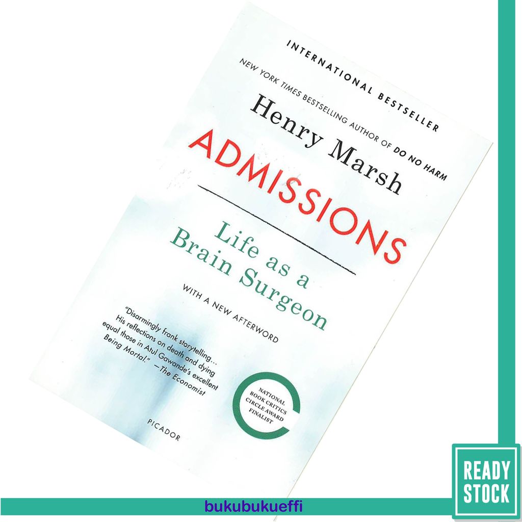 Admissions Life as a Brain Surgeon by Henry Marsh 9781250190024.jpg