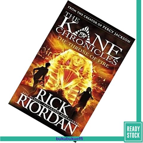 The Throne of Fire (The Kane Chronicles #2) by Rick Riordan 9780241391709.jpg
