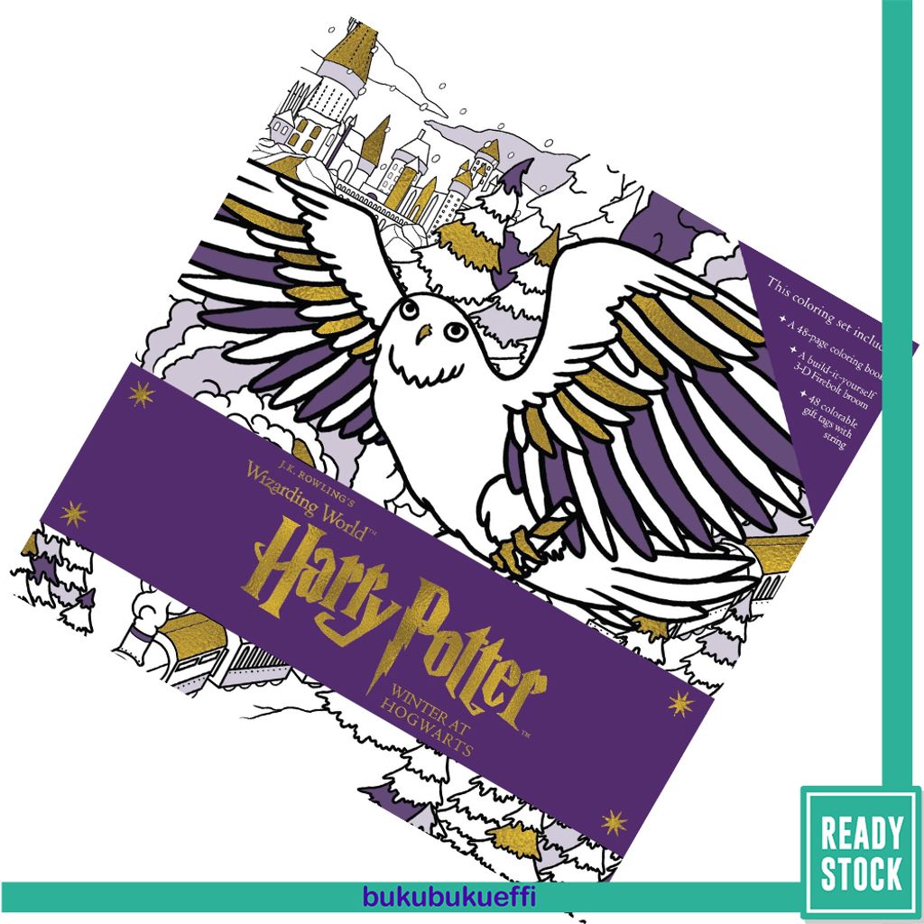 Harry Potter Winter at Hogwarts A Magical Coloring Set 9780763695897.jpg