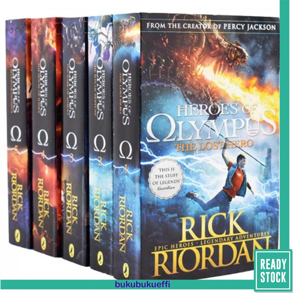 Heroes of Olympus 5 Book Collection by Rick Riordan 9780241544754.jpg