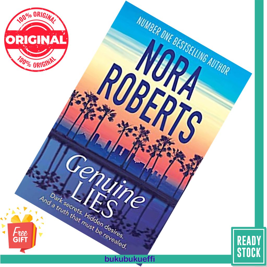 Genuine Lies by Nora Roberts 9780349408026.jpg